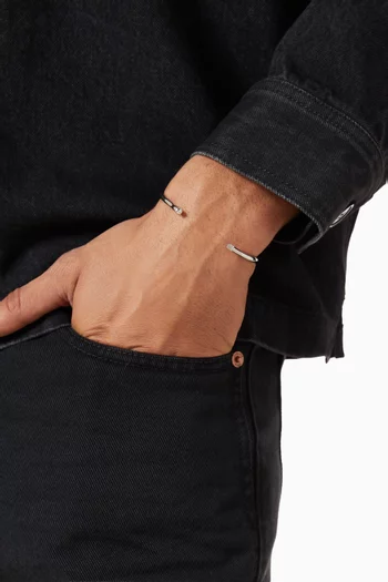 Niam Cuff Bracelet in Sterling Silver
