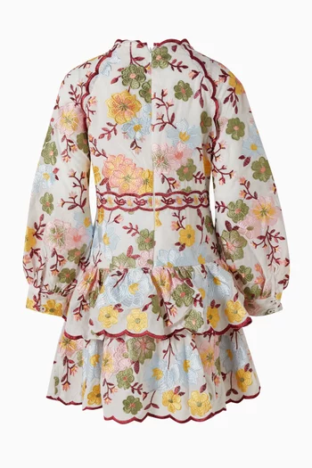 Penelope Embroidery Mini Dress