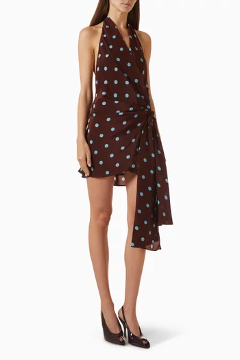 Mathilde Halter Mini Dress
