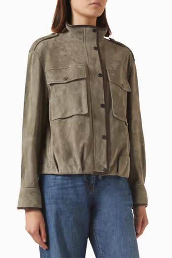 Couture Jacket in Suede