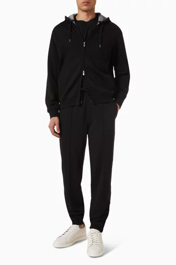 Crête Detail Pants in Techno Cotton