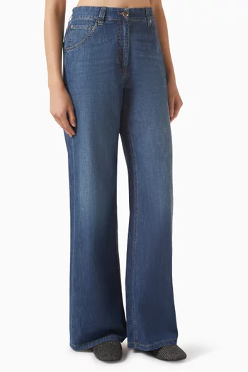 Baggy-fit Jeans in Denim