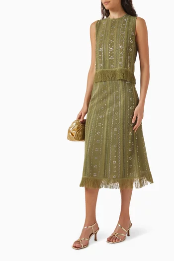 Jilurex Midi Skirt