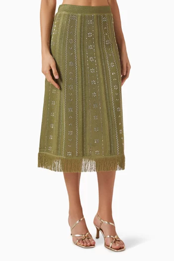 Jilurex Midi Skirt