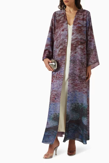 All-over Print Abaya