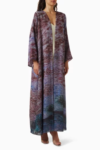 All-over Print Abaya