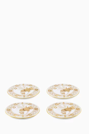 Oriente Italiano Tesori Coasters in Porcelain, Set of 4
