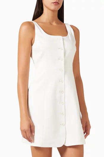 Sculpt Mini Dress in Linen