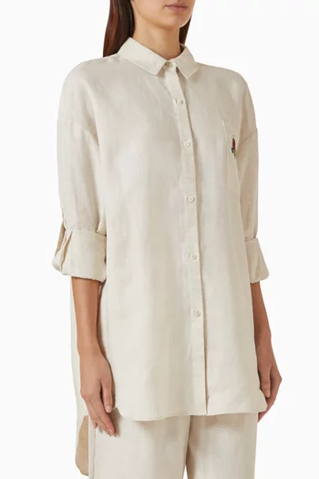Sandbar Shirt in Linen