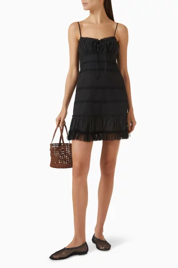 Halie Mini Dress in Cotton