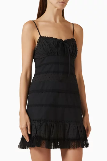 Halie Mini Dress in Cotton