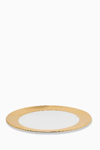 Corde Charger Plate in Porcelain