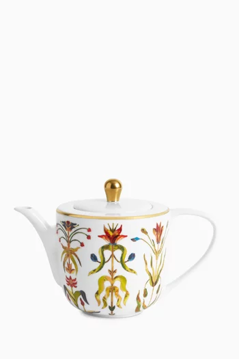 Grand Tour Teapot in Porcelain