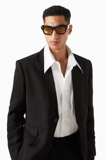 Wayfarer Puffer Sunglasses in Nylon