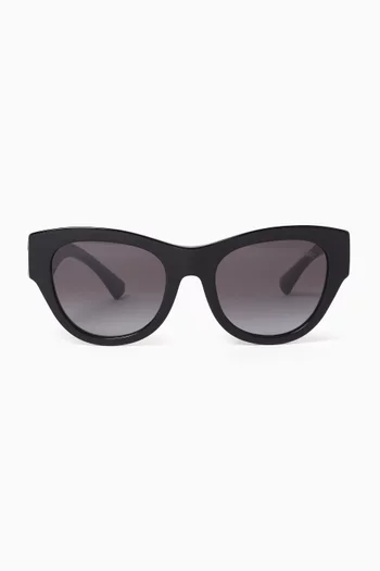 Round Sunglasses in Acetate