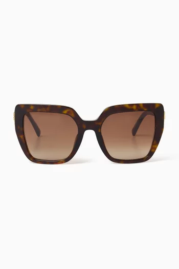 Square Sunglasses in Acetate