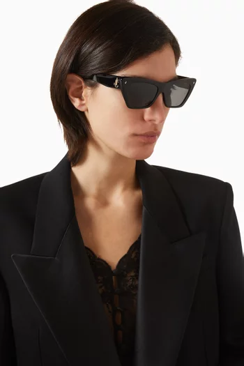 Cat-eye Sunglasses in Acetate
