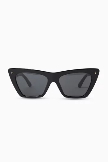 Cat-eye Sunglasses in Acetate