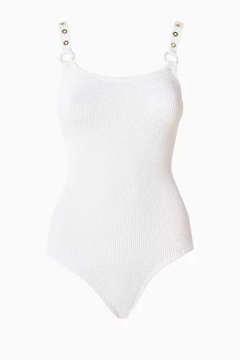 Melody Eyelet One-piece Swimsuit in Original Crinkle™
