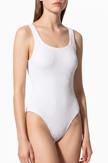 Square Neck One-piece Swimsuit in Original Crinkle™