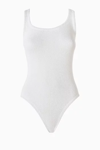 Square Neck One-piece Swimsuit in Original Crinkle™