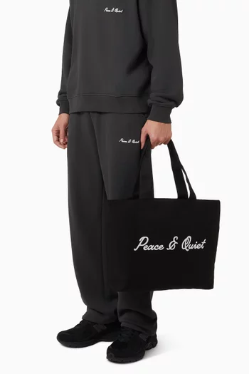 Signature Zip Tote Bag in Canvas