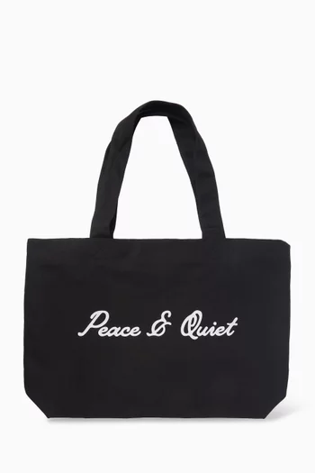 Signature Zip Tote Bag in Canvas