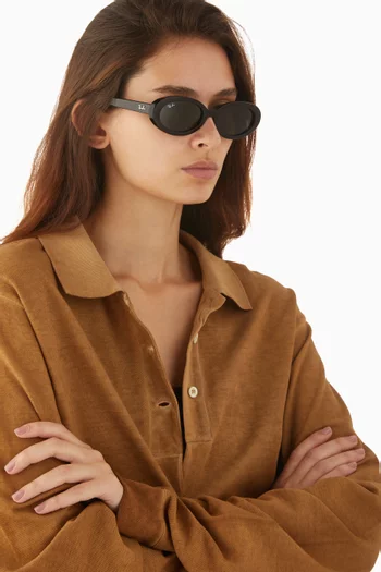 RB2223 Oval Sunglasses in Propionate