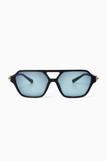 Square Sunglasses in Acetate