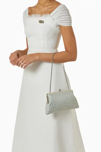 Small Scallops Clutch Bag