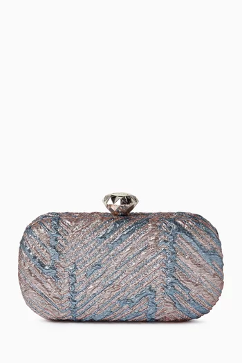 Small Shiny Box Clutch
