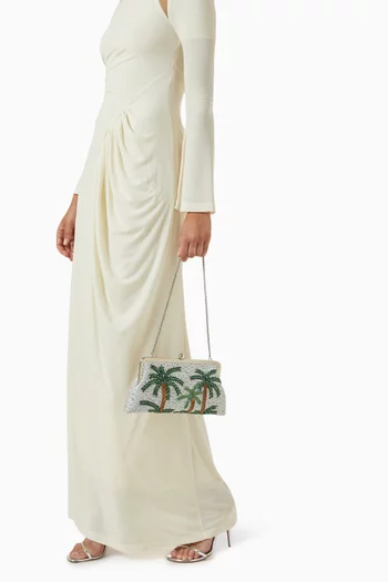 Oasis Embellished Clutch