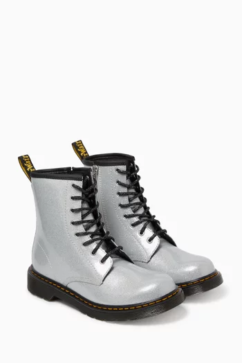 1460 Ankle Boots in Glittered Leather