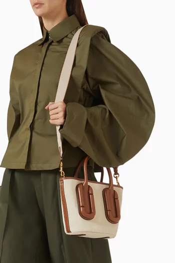 Small Babe Tote Bag in Canvas
