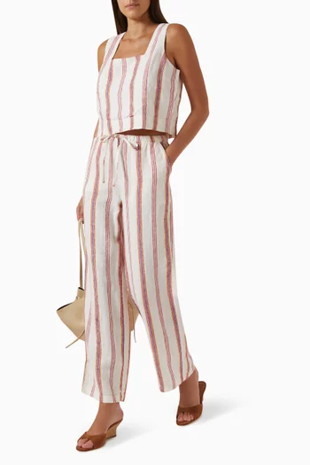 x Giadzy Emmie Pants in Linen