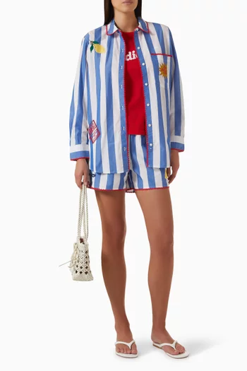 x Giadzy Elsa Shirt in Cotton Blend