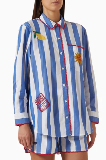 x Giadzy Elsa Shirt in Cotton Blend