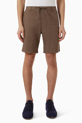 Brody Shorts in Organic Linen-blend