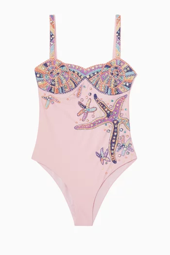 Selene Sea Shell One-piece Swimsuit