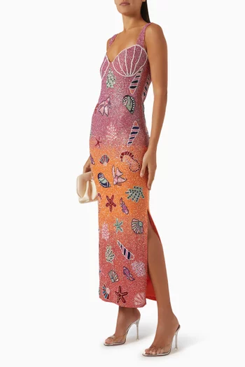 Sea Sahara Beaded Maxi Dress