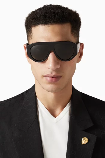 Aviator Sunglasses in Recycled Acetate