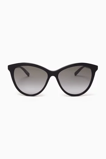 SL 456 Cat-eye Sunglasses in Recycled Acetate