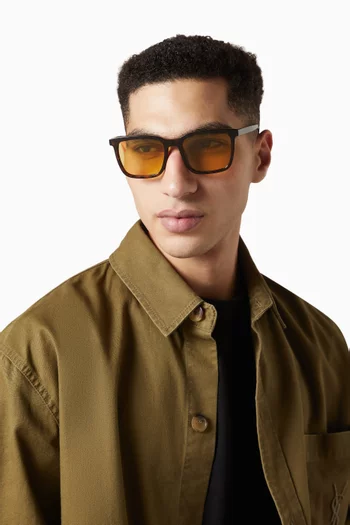 SL 500 Square Sunglasses in Acetate