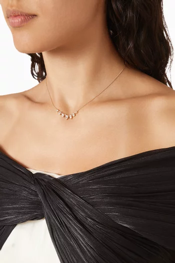 Lennie Diamond Necklace in 14kt Gold