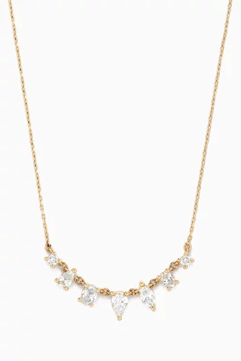 Lennie Diamond Necklace in 14kt Gold