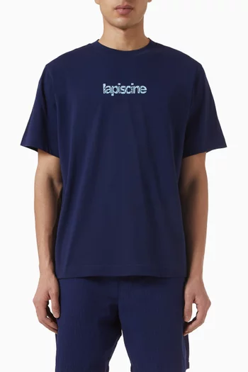 Graphic-print T-shirt in Jersey