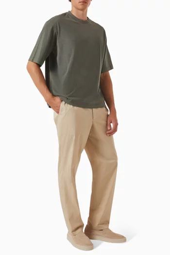 Boxy-fit T-shirt in Cotton