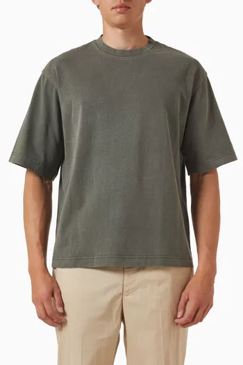 Boxy-fit T-shirt in Cotton
