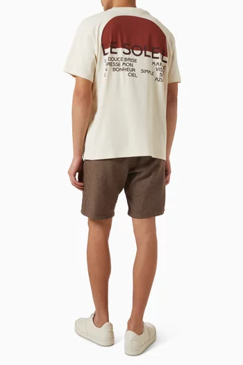 Graphic-print T-shirt in Jersey