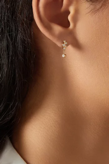 Kaia Diamond Single Earring in 14kt Gold